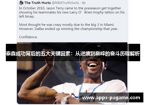 泰森成功背后的五大关键因素：从逆境到巅峰的奋斗历程解析