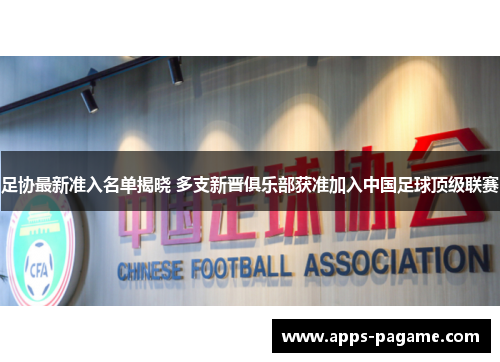 足协最新准入名单揭晓 多支新晋俱乐部获准加入中国足球顶级联赛